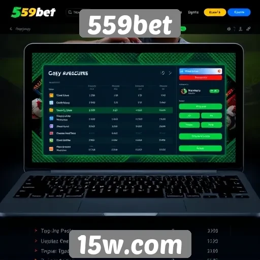 Avaliação da interface do usuário do 559bet